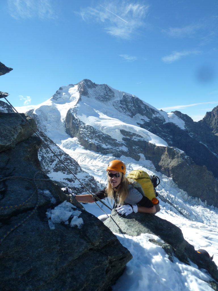 pitz Bernina with mountain guide sunnyclimb.com