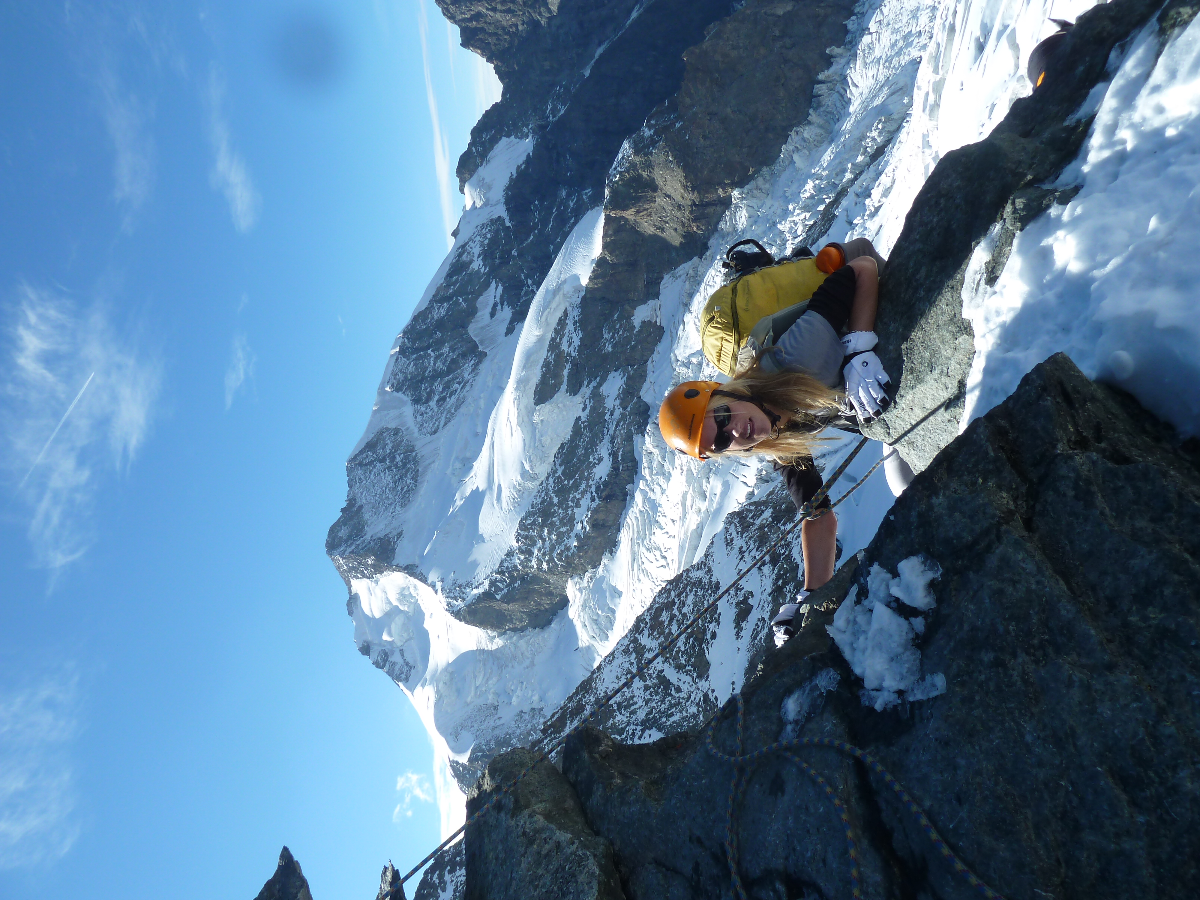 pitz Bernina with mountain guide  sunnyclimb.com