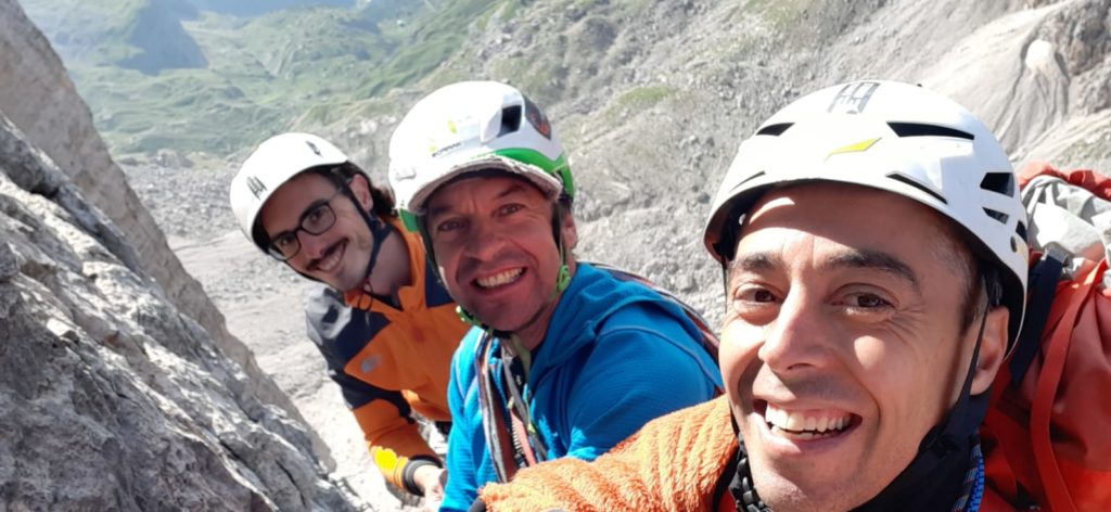 Campanil Basso brenta dolomites with sunnyclimb mountain guides