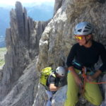 Multi Pitch Dolomites mountainguidesdolomites.com sunnyclimb.com