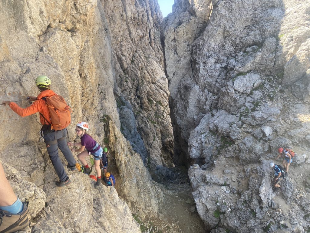 VIE FERRATE DOLOMITI & TRAVERSATA CATINACCIO