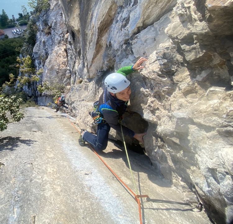 Corso arrampicata Trad sunnyclimb_guides